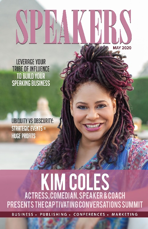 Kim Coles Speakers Magazine