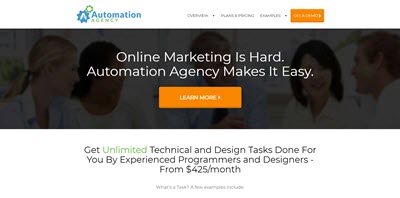 automation agency website